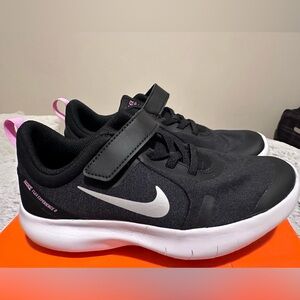 New Nike Flex Little Kids' Lace-up Girls' Running Shoes. Size: 3Y.